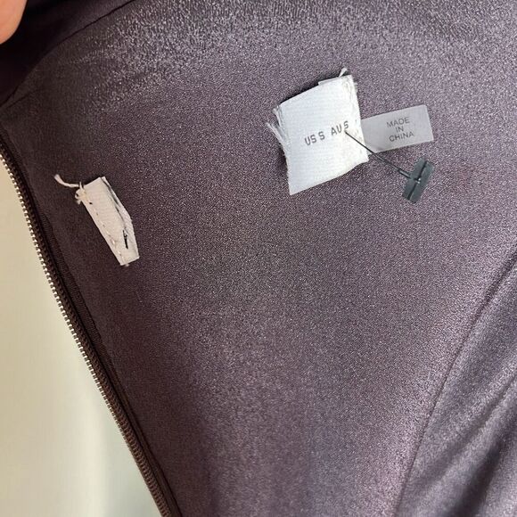 Petal & Pup Women's Dina Midi Dress Black Coffee Size Small NWOT - Picture 4 of 9